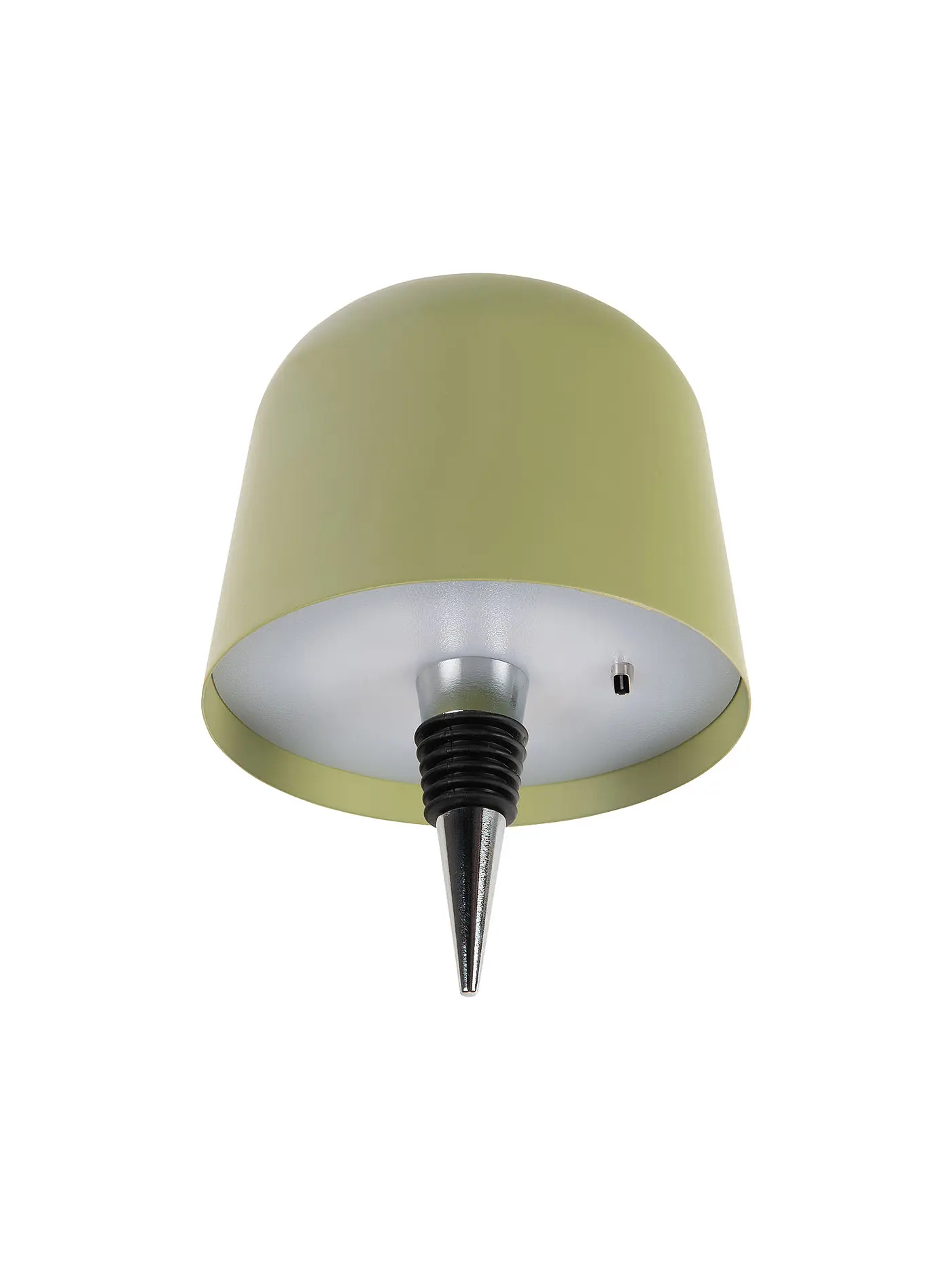 LEITMOTIV | LED Flaschenlampe CONE HAT Orche Yellow | grün